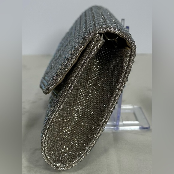 D'Margeaux New York embellished clutch handbag with a removable chain strap - Picture 5 of 7